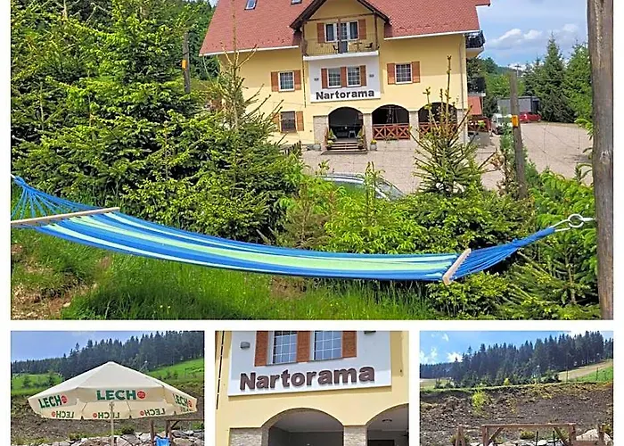 Bed and Breakfast Nartorama Hotrest Zieleniec 